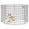 MidWest Foldable Metal Exercise Pet Dog Playpen, without Door, 48