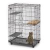 Midwest Cat Playpen 51 in. for Cats and Kittens with 3 Perches - Collapsible