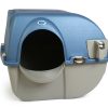 Omega Paw Premium Roll 'n Clean Self Cleaning Cat Litter Box, Large