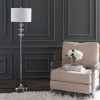 Safavieh Lottie Modern Glam 60 in. H Floor Lamp, Chrome