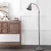 Safavieh Naldo 60 in. H Rustic Floor Lamp, Dark Grey