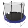 Skywalker Trampolines 10' Round Trampoline with Enclosure, Blue