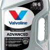 Valvoline Advanced Full Synthetic SAE 0W-16 Motor Oil 5 QT