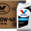 Valvoline Daily Protection 10W-40 Conventional Motor Oil 5 QT, Case of 3