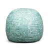 Big Joe Fuf Large Bean Bag Chair, Plush 4ft, Groovy Green