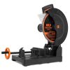 WEN CM1452 15 Amp 14 in. Premium Multi-Material Cut-Off Chop Saw with Carbide-Tipped Metal-Cutting Saw Blade