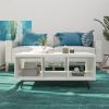 Ameriwood Home Blossom Coffee Table, White