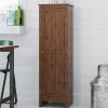 Ameriwood Home Milford Single Door Storage Pantry Cabinet, Old Fashioned Pine