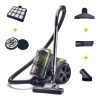 BLACK+DECKER Bagless Canister Vacuum (BDXCAV217 GW ), Adjustable Suction Multi-Cyclonic Power, for Hard Floors and Carpet