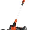 BLACK+DECKER Cordless Lawn Mower, String Trimmer, Edger, 3-in-1 (MTC220), 12-Inch