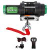OFF ROAD BOAR Steel Electric Towing Winch Kit, 12V w/ 4,500Lb Max & Remote