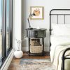 Teen Novogratz Sutton End Table, Black