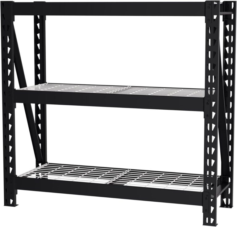 WORKPRO 3-Tier Metal Garage Shelving Unit, Heavy Duty Storage Utility ...