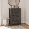 Woven Paths Scandi Farmhouse 4 Drawer Dresser, Weathered Oak