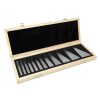 WEN 10412 3 in. Steel Angle Gauge Block Set with Case (12-Piece)