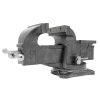 WEN BV454 4 in. Heavy-Duty Cast Iron Bench Vise with Swivel Base