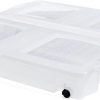 Rubbermaid Under the Bed Wheeled Storage Box, 68 Qt, Pack of 2, Plastic Containers