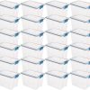 Sterilite Multipurpose 37 Quart Clear Plastic Under-Bed Storage Tote Bins with Secure Gasket Latching Lids for Home Organization, (12 Pack)