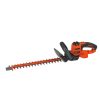 BLACK+DECKER BEHTS300 20 in. 3.8 AMP Corded Dual Action Electric Hedge Trimmer with Saw Blade Tip