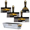 DEWALT DXTT-3-174 Stainless Steel Taping Knife and 14 in. Pan Set with Soft Grip Handles