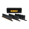 DEWALT DWMT19242 1/2 in. Drive Metric Deep Impact Socket Set (26-Piece)