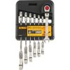 DEWALT DWMT74195 SAE Ratcheting Flex Head Combination Wrench Set (7-Piece)