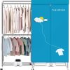 XIAQING Portable Dryer,110V 1000W Electric Clothes Dryer Machine Double layer Stackable Clothes Drying Rack for Apartments, RV,Laundry,and More