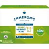 Cameron's Coffee Single Serve Pods, Flavored, Organic Breakfast Blend, 72 Count (Pack of 1)