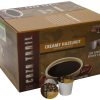 Caza Trail Coffee Pods, Creamy Hazelnut, Single Serve 100 Count (Pack of 1)(Packaging May Vary)