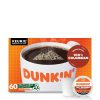 Dunkin' 100% Colombian Medium Roast Coffee, 60 Keurig K-Cup Pods