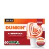 Dunkin' Cinnamania Flavored Coffee, 60 Keurig K-Cup Pods