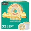 The Original Donut Shop Vanilla Cream Puff Keurig Single-Serve K-Cup Pods, Medium Roast Coffee, 72 Count (6 Packs of 12)