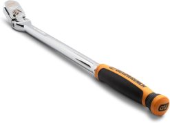 GEARWRENCH 81210XP 3/8" Drive 120XP Dual Material Handle Flex Head Teardrop Ratchet