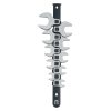 CRAFTSMAN CMMT12052LZ Crowfoot Wrench Set, Open End, SAE, 10 Piece