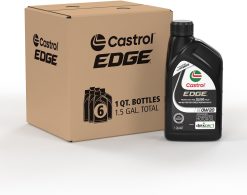Castrol ‎06011-6PK EDGE 0W-20 Advanced Full Synthetic Motor Oil, 1 Quart, Pack of 6