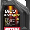 MOTUL 110905 X-Cess Gen 2 SAE 5W40 Full Synthetic Motor Engine Oil 5 Liter Bottle