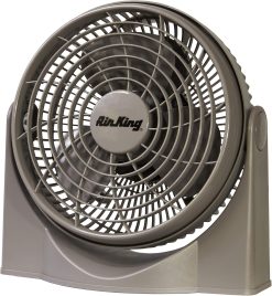 Air King 9530 9-Inch 3-Speed High Performance Pivot Fan - Gray