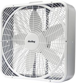 Air King 9723 20-Inch 3-Speed Box Fan - White