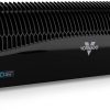 Vornado FA1-0137-06 TRANSOM AE Window Fan with Alexa, 4 Speeds, Reversible Exhaust Mode, Weather Resistant Case, Whole Room, Black